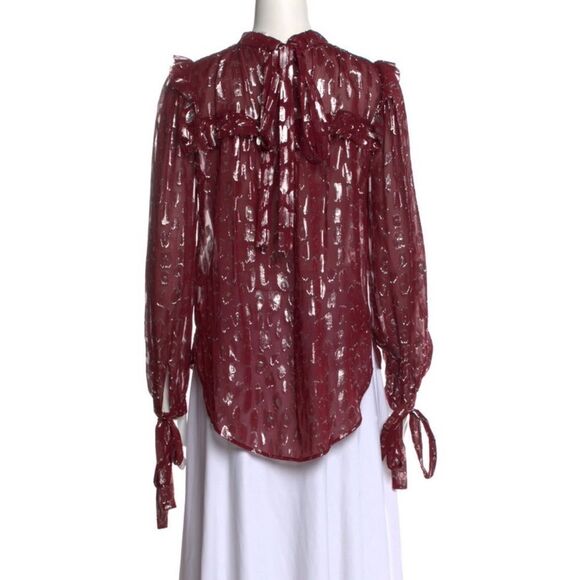 Veronica Beard Silk Blouse - Picture 2 of 3